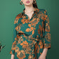 Sora Floral Printed Shirt Dress