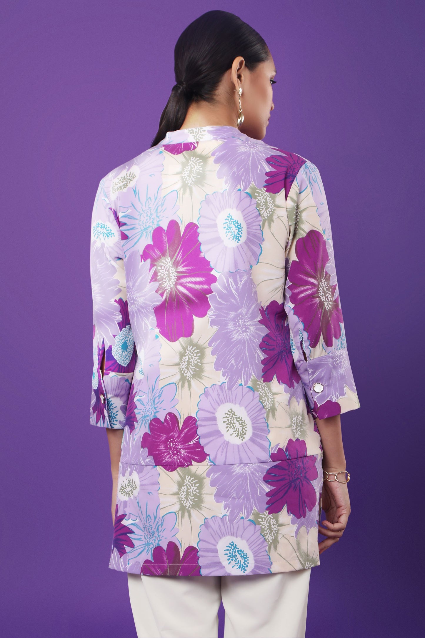 Aanya Multicolor V-Neck Top