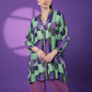 Amethyst Geometric Printed Tunic