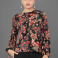 Kuro Floral Printed Top