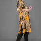 Myra Abstract Floral Printed Kurta