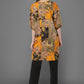 Aliyah  Abstract Floral Printed Tunic