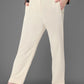 Cream Narrowed Trousers