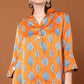 Eva Printed High Low Cut Tunic