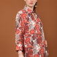 Hana Floral Shirt Collar Top