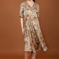 Thea Printed Flared Dress