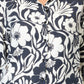 Monochrome Floral Shirt Top