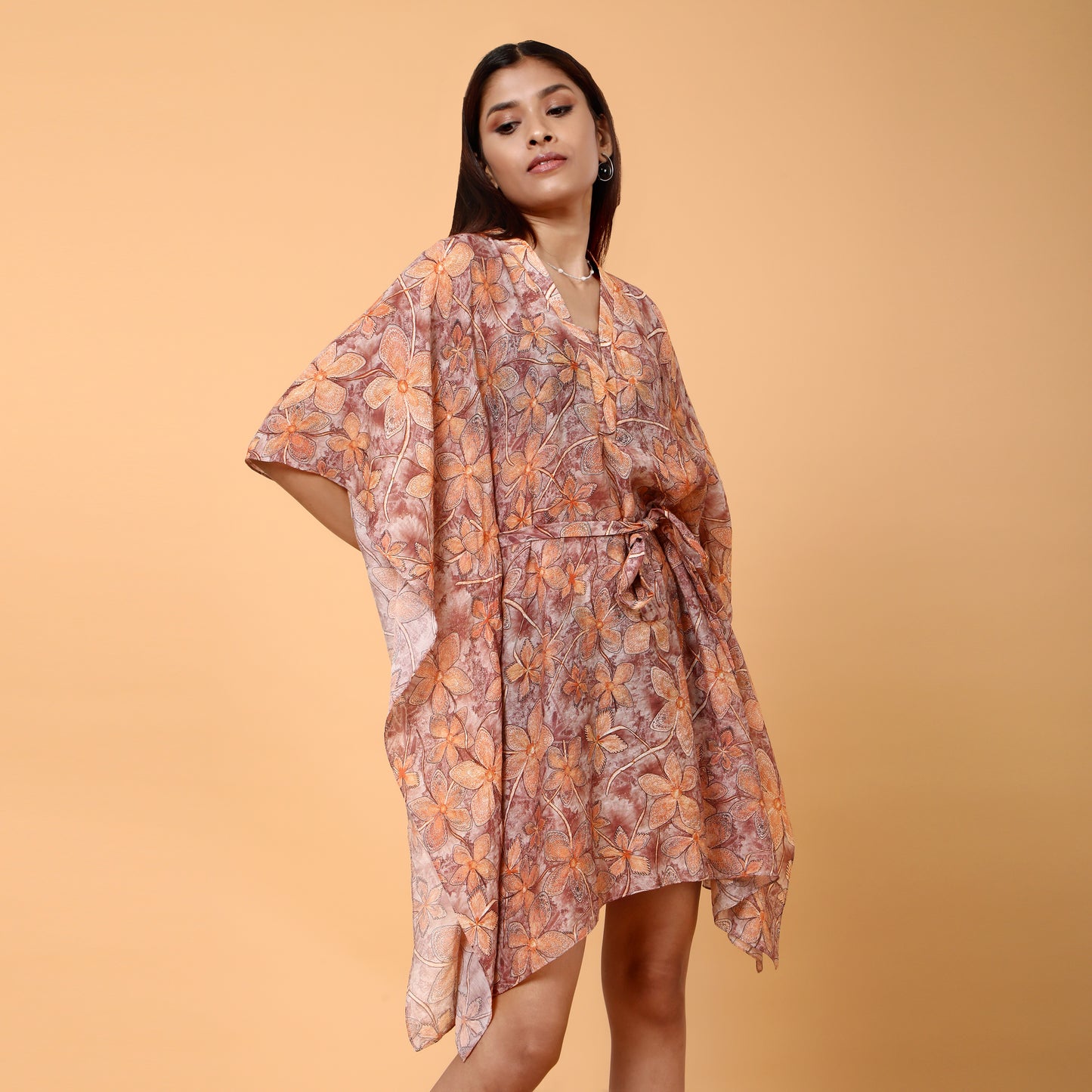 Elysia floral printed kaftan