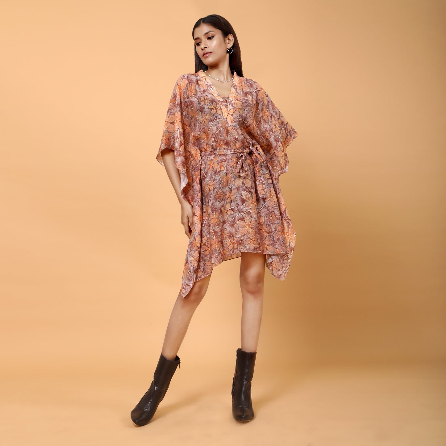 Elysia floral printed kaftan