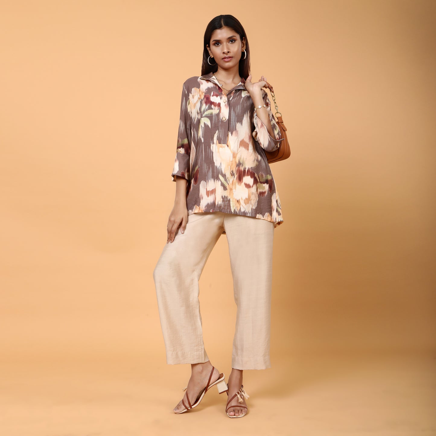 Lyra printed top