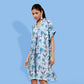 Tahira printed dress