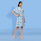 Tahira printed dress