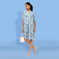 Tahira printed dress