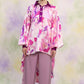 High Low Marble Print Kurta
