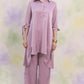 Solid Mauve Co-ord Set Top
