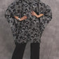 Scarf Print Cowl Neck Kaftan