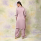 Solid Mauve Co-ord Set Top